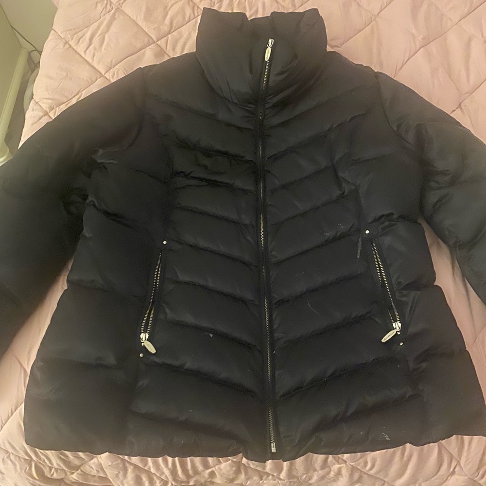 Eddie Bauer Black Down Jacket XL